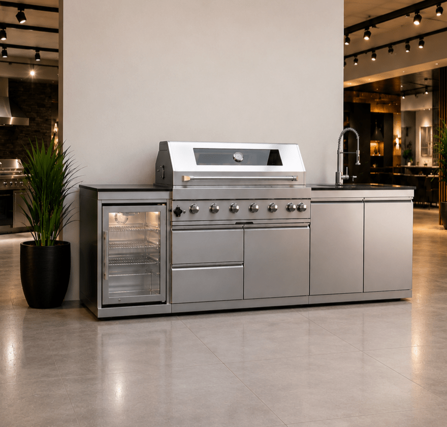 96 Inch Sunzout 304 Stainless Steel Modular Outdoor Kitchen with