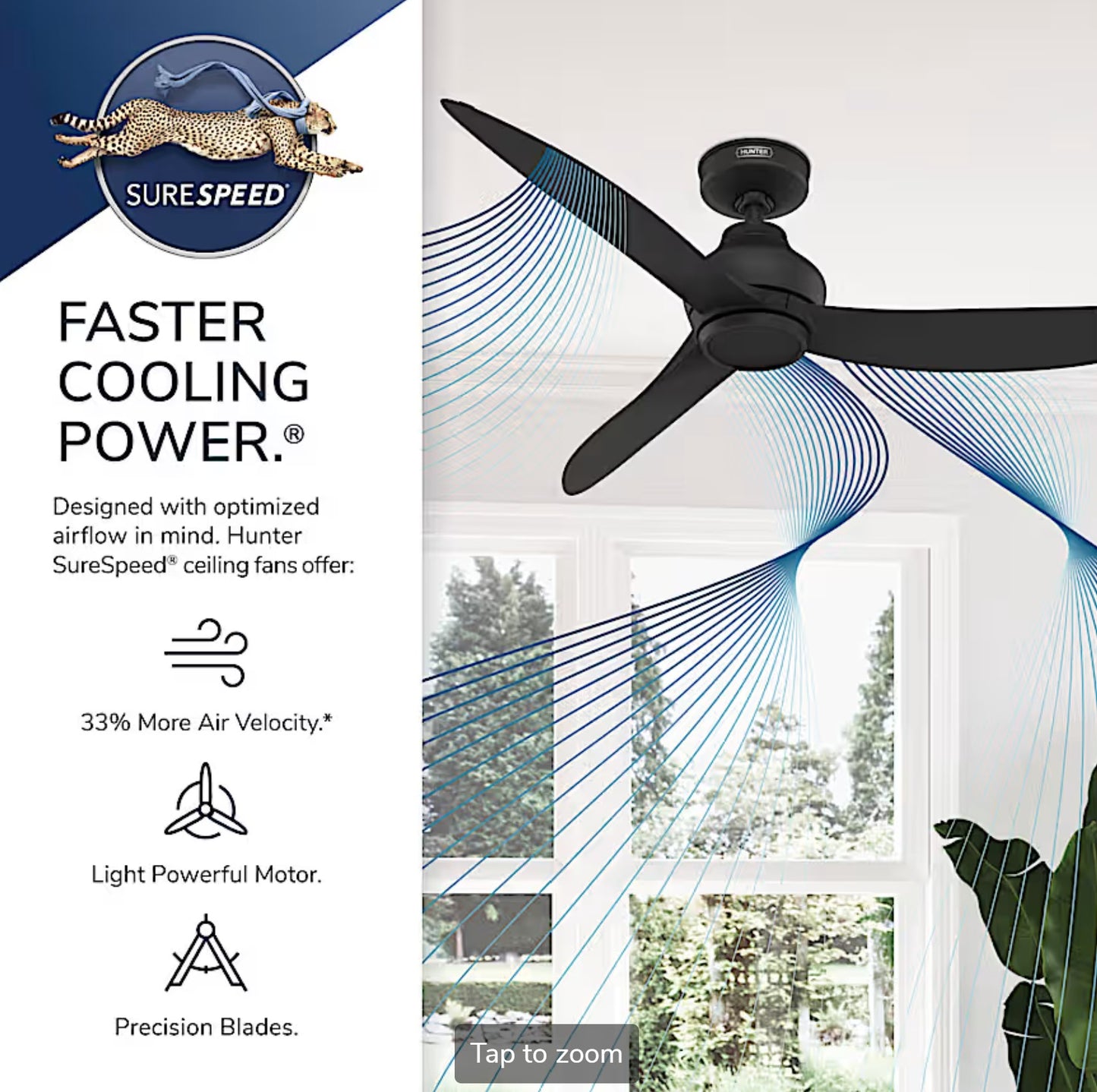 Mazzini ENERGY STAR Outdoor No Light 52in