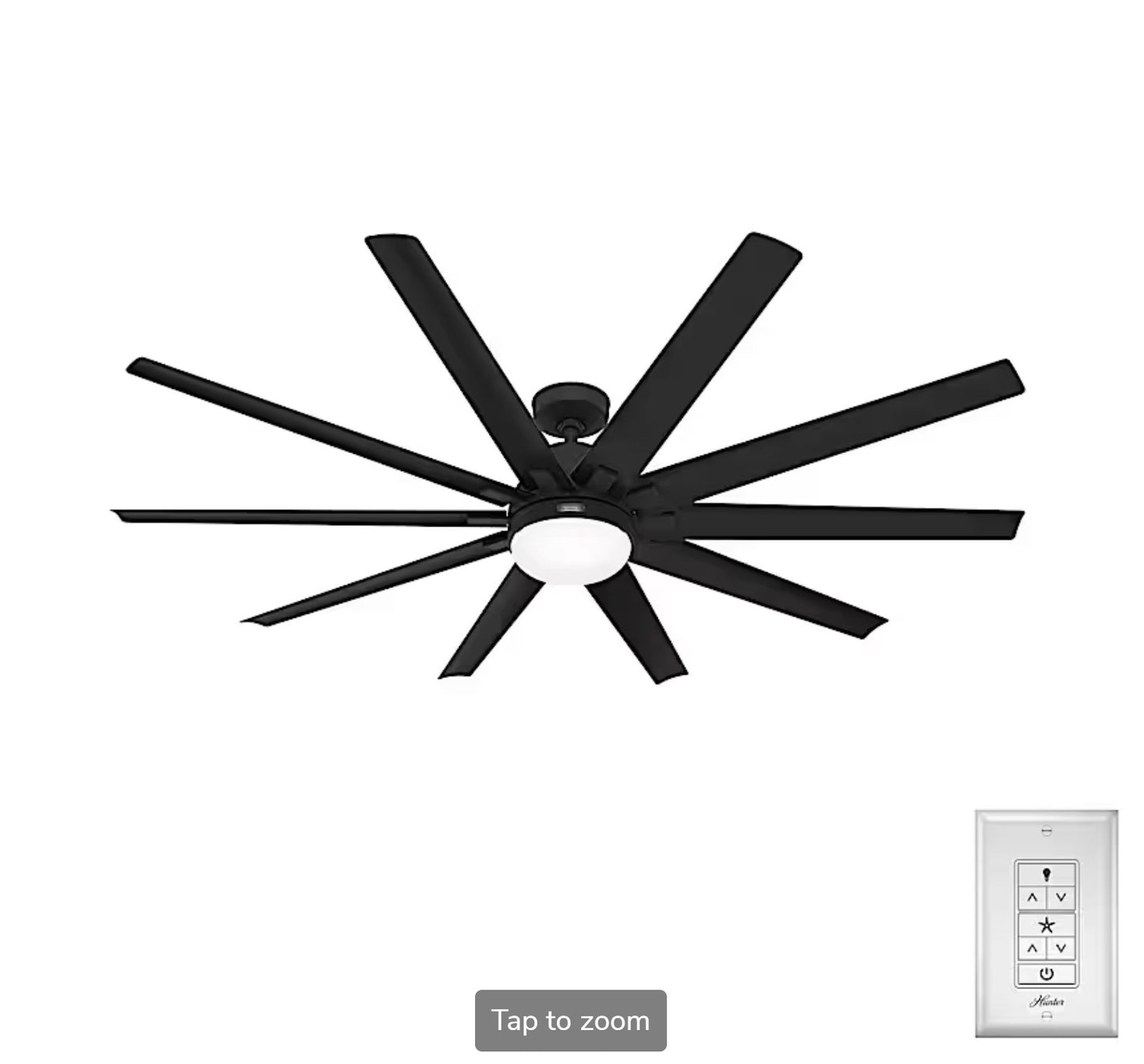 Overton Outdoor ENERGY STAR with LED Light 72 inch