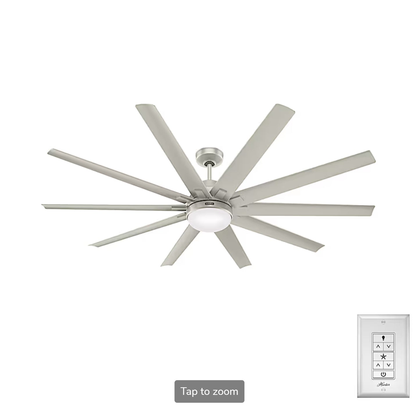 Overton Outdoor ENERGY STAR with LED Light 72 inch