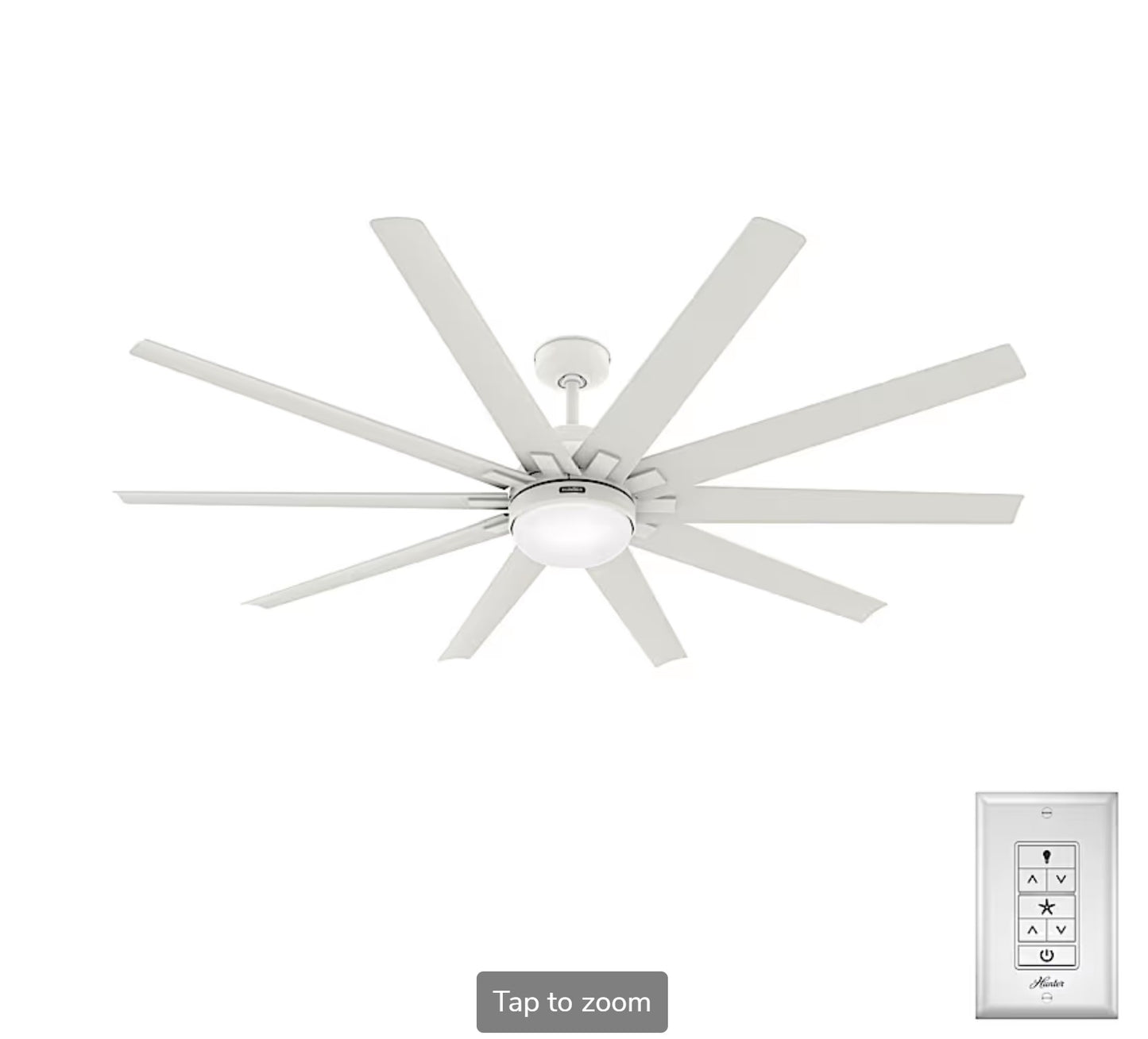 Overton Outdoor ENERGY STAR with LED Light 72 inch