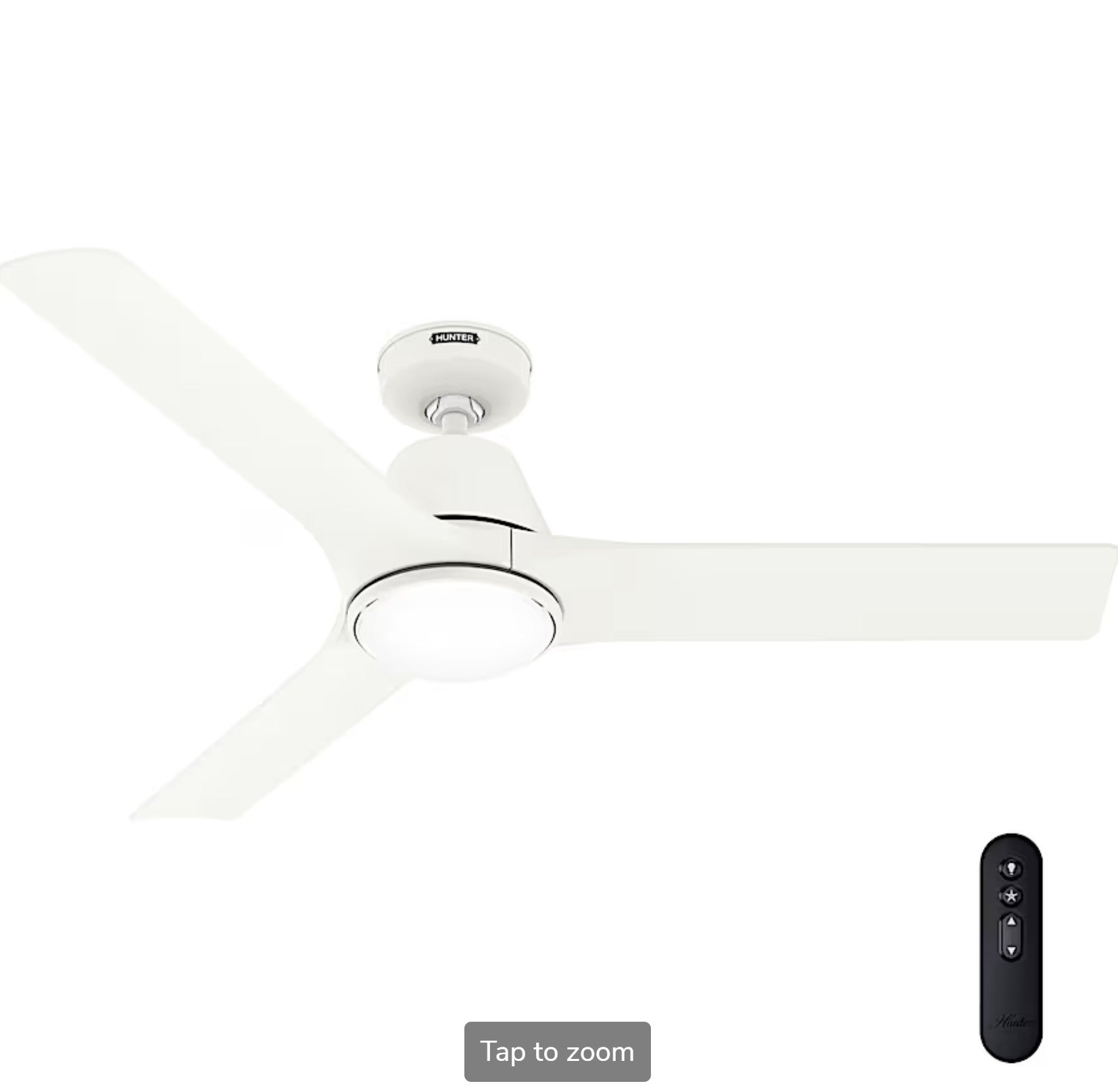 Aeronaut Outdoor Smart Fan with LED Light 52 inch with Remote - Sunzout Outdoor Spaces LLC