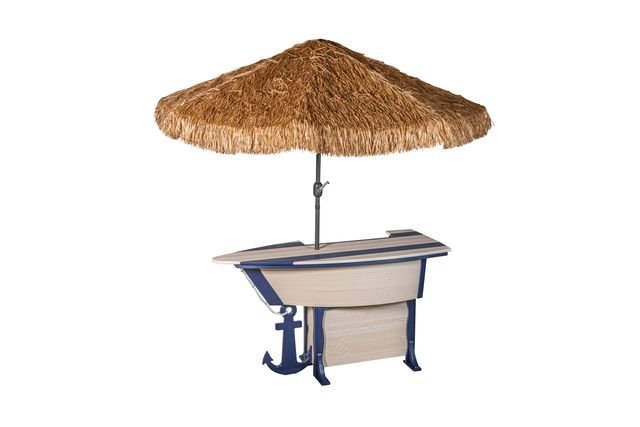 Anchor Avenue Bar Table 76" X 32"" FREE SHIPPING - Sunzout Outdoor Spaces LLC
