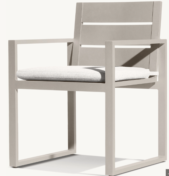 Delray Collection - Premium Aluminum Outdoor Dining Set - Sunzout Outdoor Spaces LLC