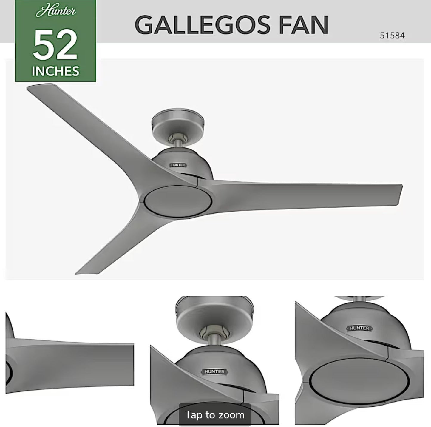 Gallegos Outdoor 52 inch - Sunzout Outdoor Spaces LLC