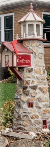 Garden Lighthouse - Stone - Sunzout Outdoor Spaces LLC