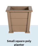 Garden Poly Planters - Sunzout Outdoor Spaces LLC