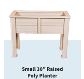 Garden Raised Poly Planter - Sunzout Outdoor Spaces LLC