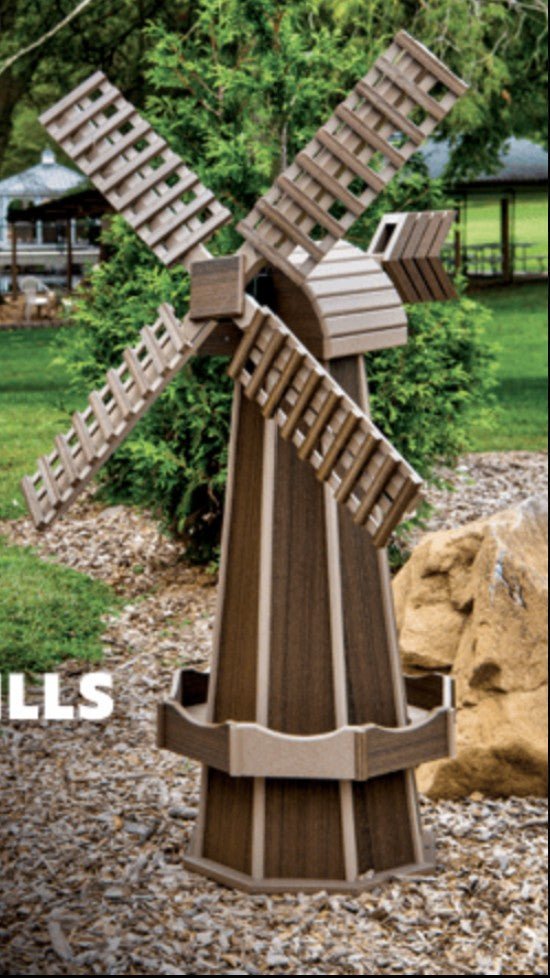 Garden Windmill - Poly - Sunzout Outdoor Spaces LLC