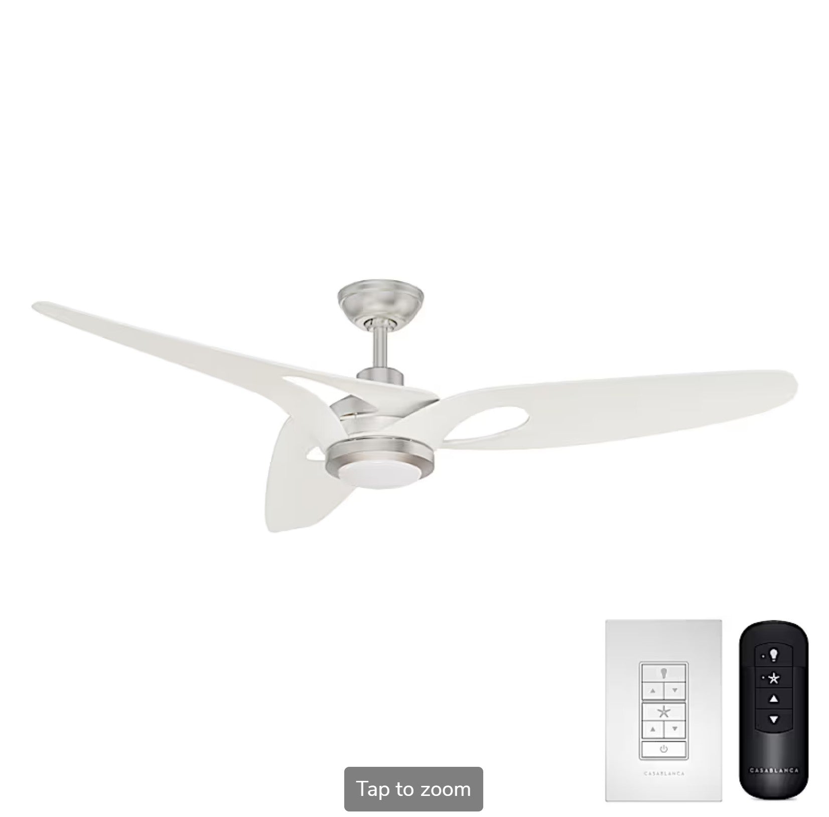 Inez Outdoor ENERGY STAR DC with LED Light 60 inch with remote and wall control - Sunzout Outdoor Spaces LLC