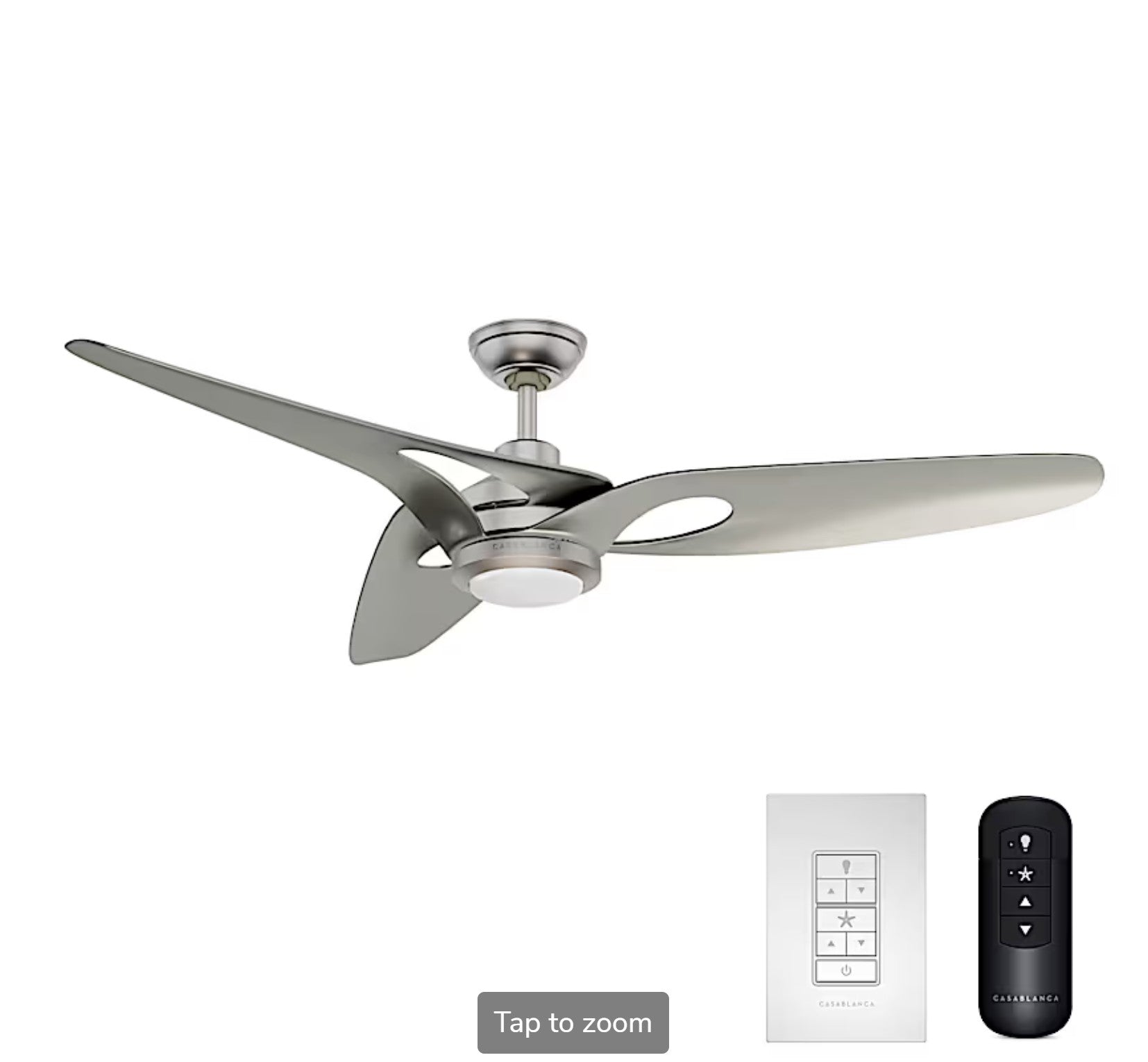 Inez Outdoor ENERGY STAR DC with LED Light 60 inch with remote and wall control - Sunzout Outdoor Spaces LLC