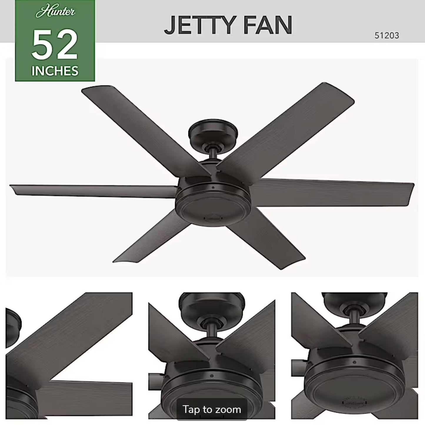 Jetty Outdoor 52 inch - Sunzout Outdoor Spaces LLC