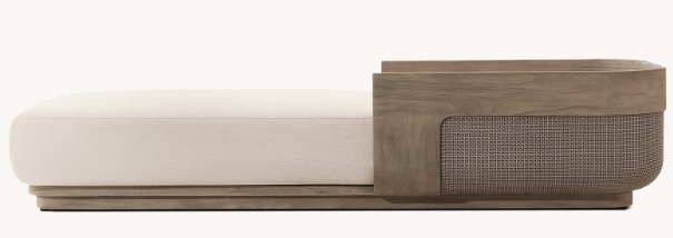 Key Largo Collection - Outdoor Premium Teak Sun Lounger - Sunzout Outdoor Spaces LLC