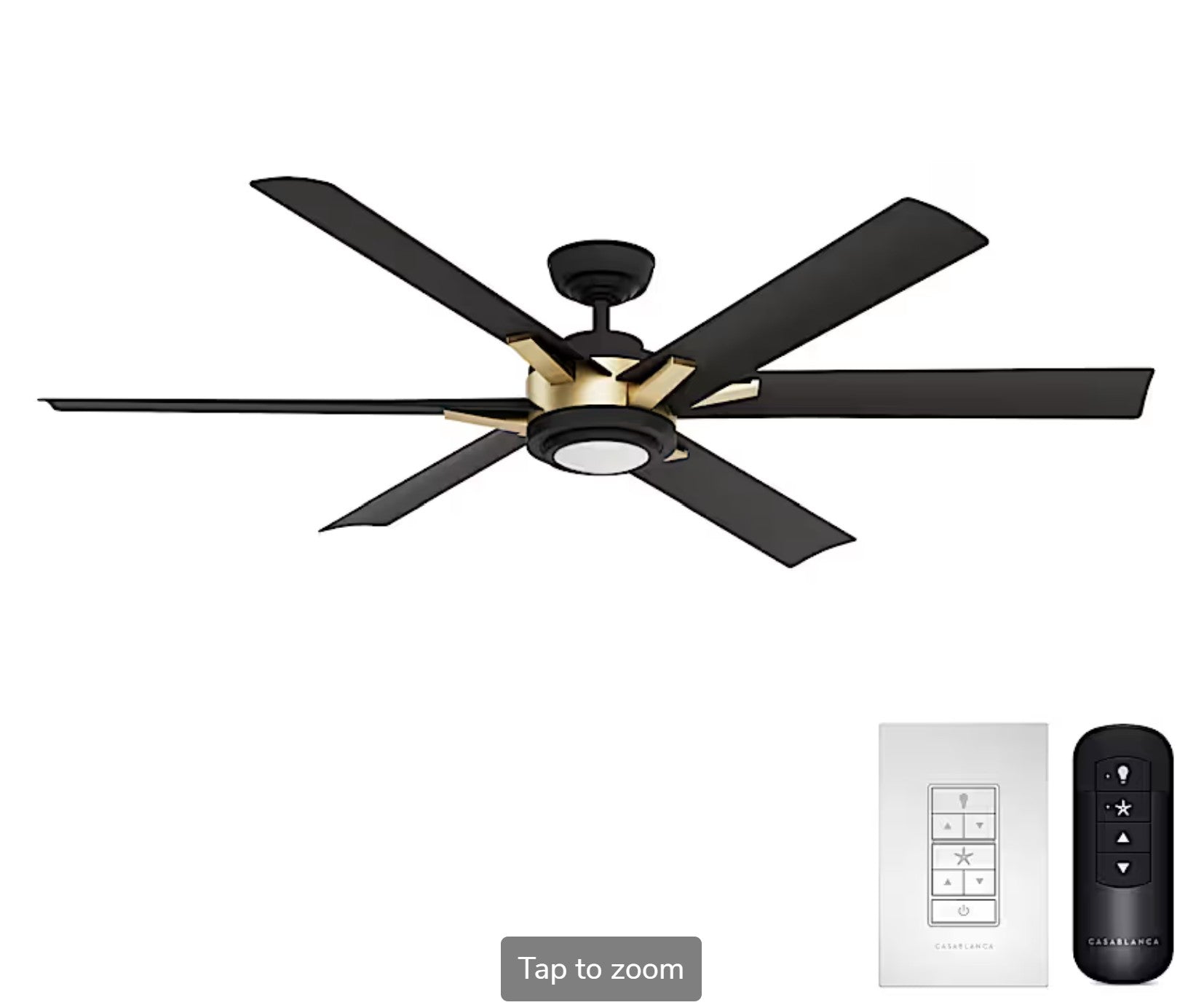 Melia Outdoor ENERGY STAR DC with LED Light 65 inch with remote and wall control - Sunzout Outdoor Spaces LLC