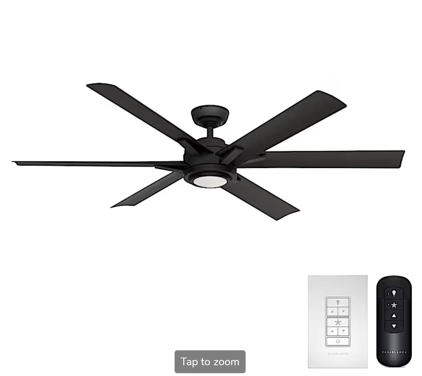 Melia Outdoor ENERGY STAR DC with LED Light 65 inch with remote and wall control - Sunzout Outdoor Spaces LLC