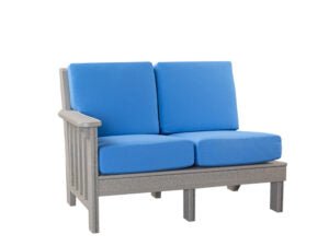 Mission Left Love Seat - Sunzout Outdoor Spaces LLC