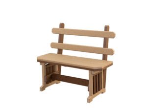 Mission Outdoor Dining Furniture - 72" with Benches - Sunzout Outdoor Spaces LLC