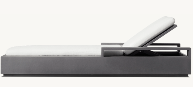 Palmetto Collection - Premium Aluminum Outdoor Sun Lounger - Sunzout Outdoor Spaces LLC