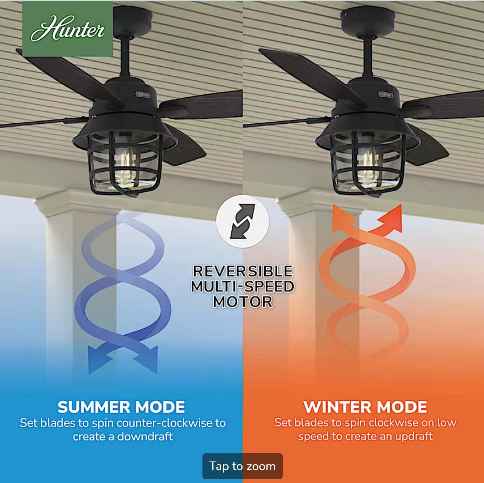 Port Royale with Light 52 inch - Sunzout Outdoor Spaces LLC