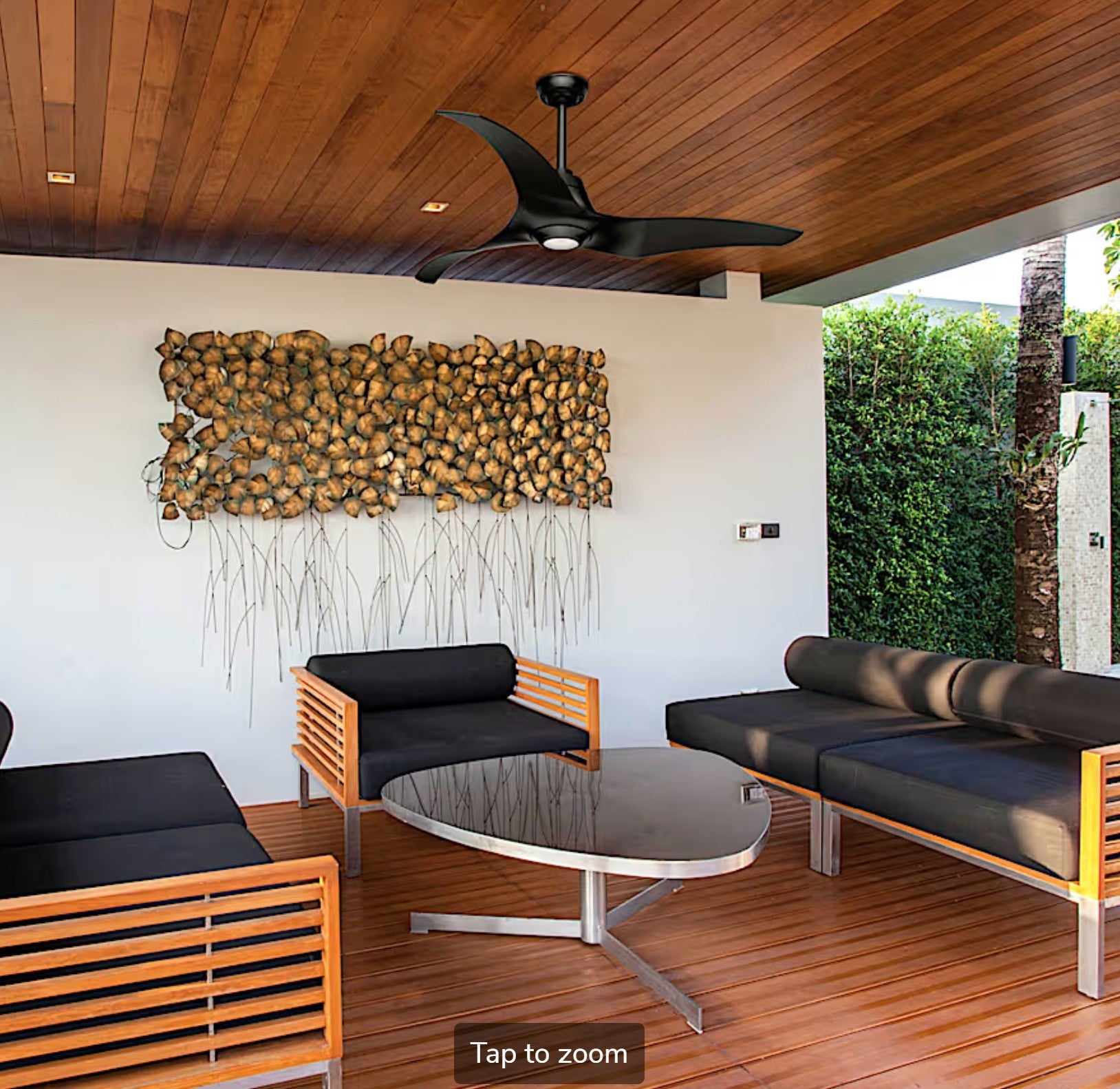 Stingray Outdoor ENERGY STAR DC with LED Light 60 inch with remote - Sunzout Outdoor Spaces LLC