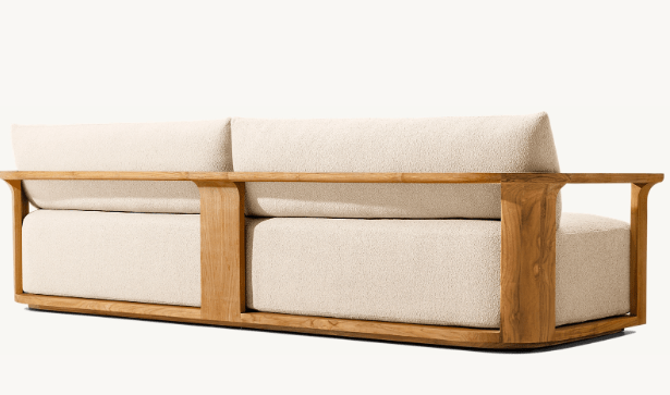 Tampa Collection - Premium Teak Outdoor Sofa Set - Sunzout Outdoor Spaces LLC