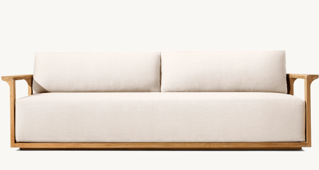Tampa Collection - Premium Teak Outdoor Sofa Set - Sunzout Outdoor Spaces LLC