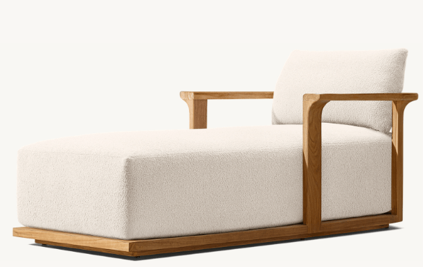 Tampa Collection - Premium Teak Outdoor Sun Lounger - Sunzout Outdoor Spaces LLC