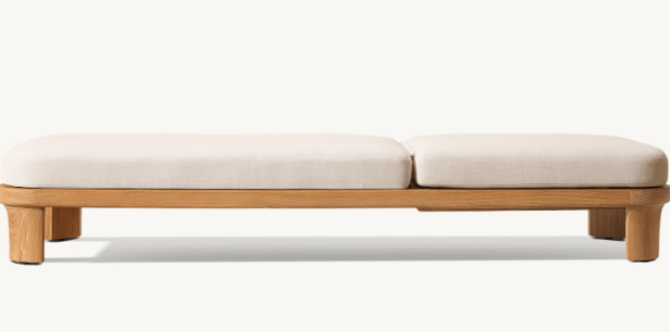 Tampa Collection - Premium Teak Outdoor Sun Lounger - Sunzout Outdoor Spaces LLC