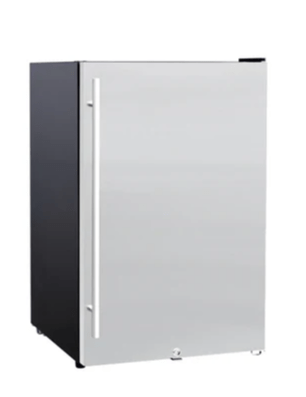 TrueFlame AMD 22" 4.1c Deluxe Outdoor Approved Fridge w/ Upgraded Stainless steel Door & Handle - AMD - RFR - 22 - Sunzout Outdoor Spaces LLC