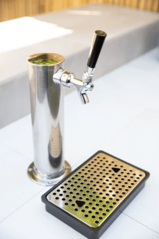 TrueFlame AMD 24" 6.6C Deluxe Outdoor Rated Kegerator - AMD - RFR - 24DK - P - Sunzout Outdoor Spaces LLC