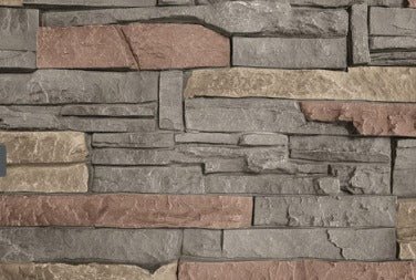 9ft Manufactured Stacked Stone Outdoor Kitchen Island, Ready to assemble, RTA. Countertops and Appliances sold separately - Sunzout Outdoor Spaces LLC