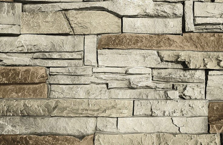 9ft Manufactured Stacked Stone Outdoor Kitchen Island, Ready to assemble, RTA. Countertops and Appliances sold separately - Sunzout Outdoor Spaces LLC