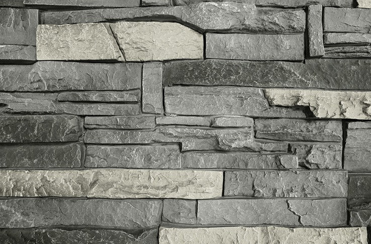 9ft Manufactured Stacked Stone Outdoor Kitchen Island, Ready to assemble, RTA. Countertops and Appliances sold separately - Sunzout Outdoor Spaces LLC