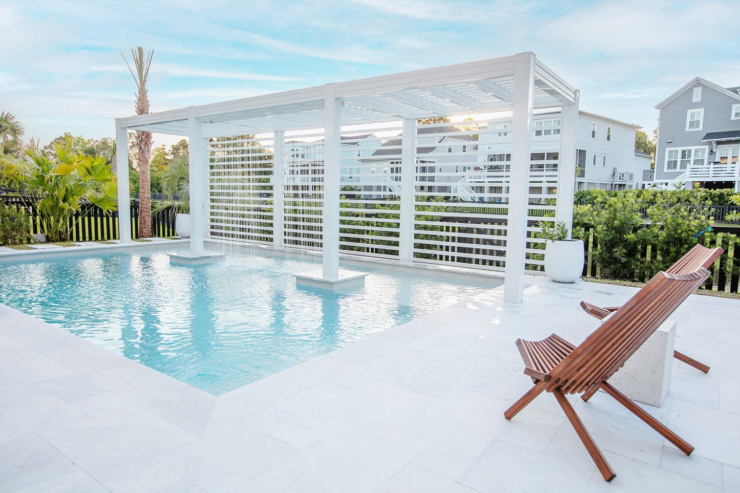 Aria Shade Trellis. Pricing is Per square foot - Sunzout Outdoor Spaces LLC