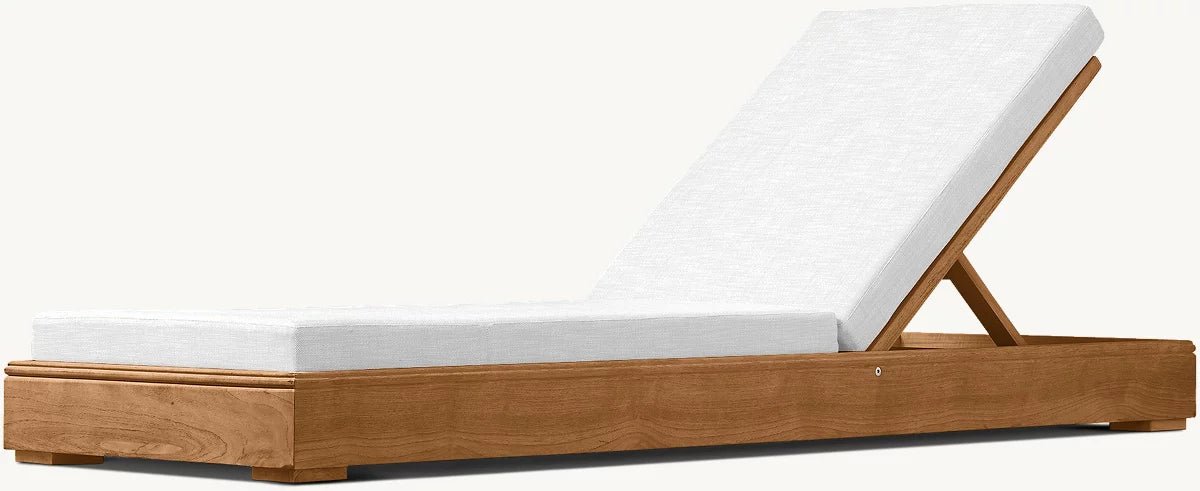 Cabo Collection-Outdoor Premium Teak Sun Lounger - Sunzout Outdoor Spaces LLC