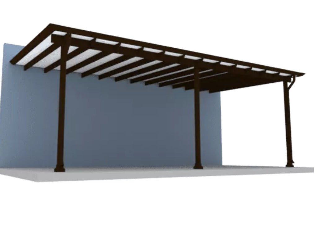 Classico Exposed Beam Pergola Style Patio Cover Pricing per square foot - Sunzout Outdoor Spaces LLC