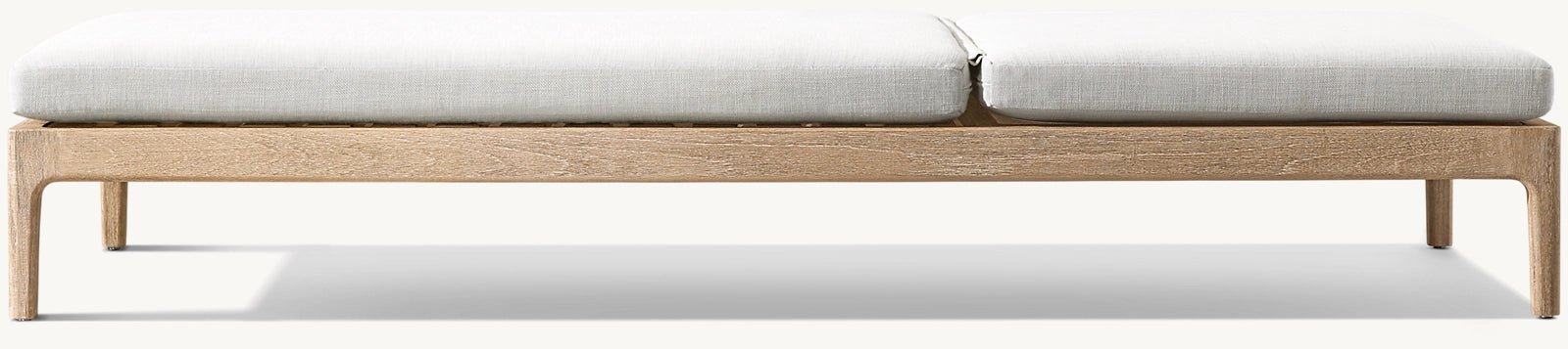 Cocoa Beach Collection-Outdoor Premium Teak Sun Lounger - Sunzout Outdoor Spaces LLC