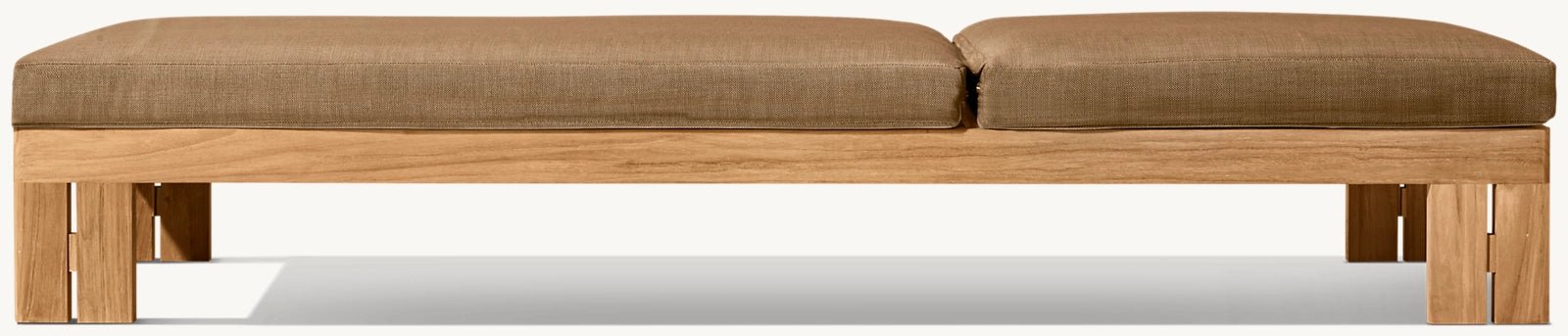 Destin Collection- Outdoor Premium Teak Wood Sun Lounger - Sunzout Outdoor Spaces LLC