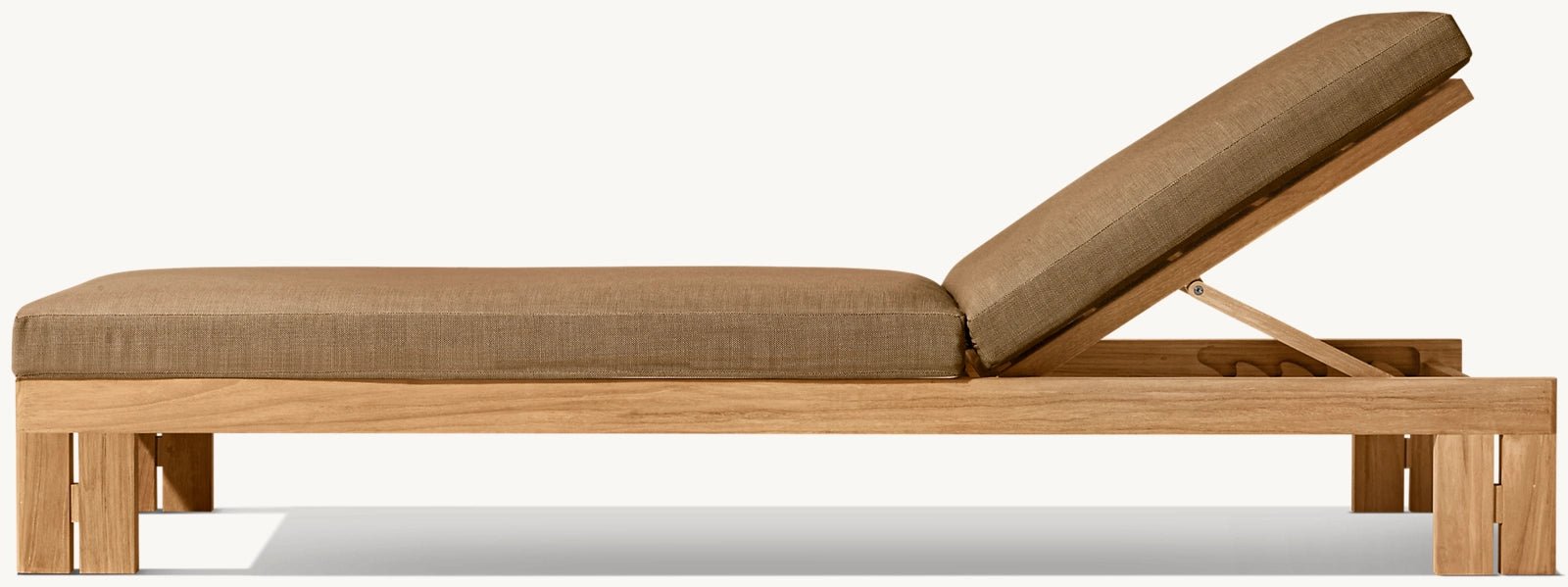 Destin Collection- Outdoor Premium Teak Wood Sun Lounger - Sunzout Outdoor Spaces LLC