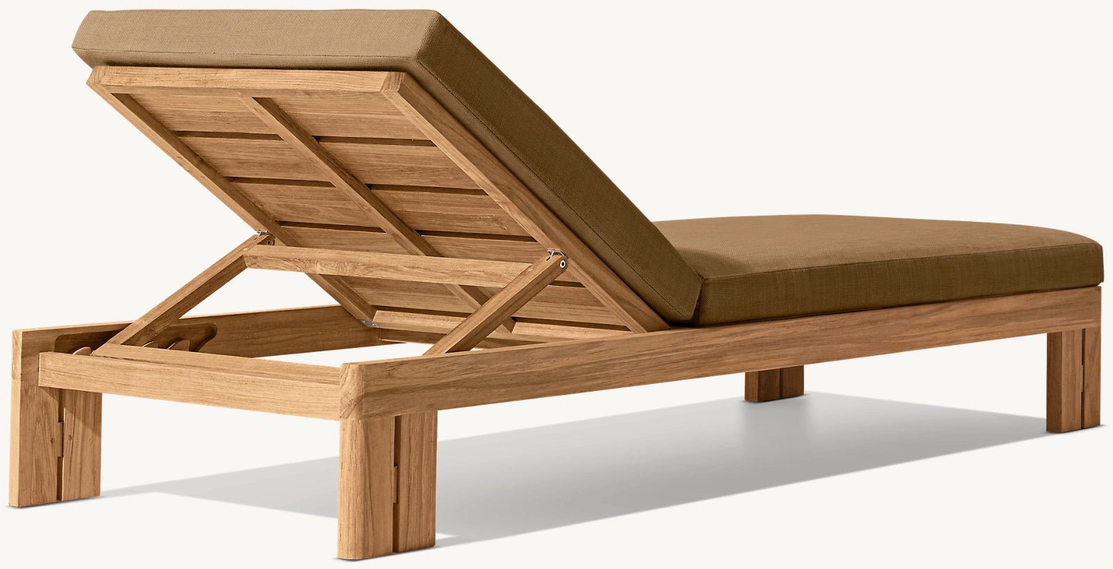 Destin Collection- Outdoor Premium Teak Wood Sun Lounger - Sunzout Outdoor Spaces LLC