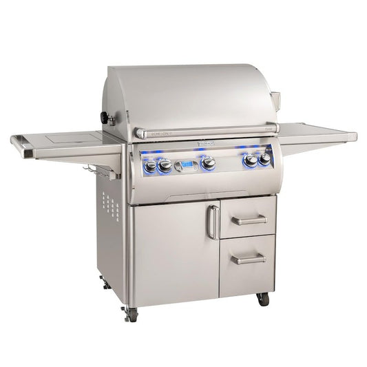 Fire Magic Echelon Diamond E660S 30-Inch Propane Gas Grill W/ Side Burner, Rotisserie, & Digital... - Sunzout Outdoor Spaces LLC