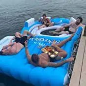Floatable Inflatable Island Lounge - Sunzout Outdoor Spaces LLC