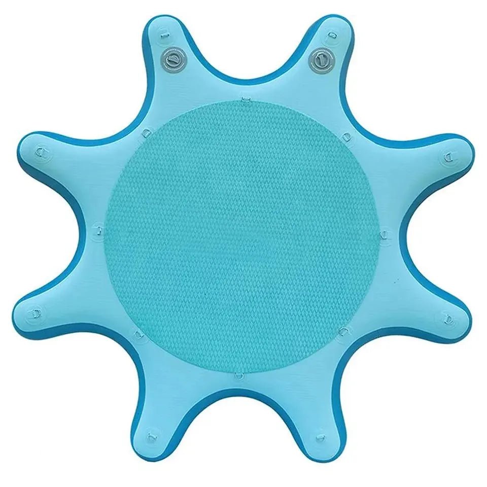 Floating Inflatable Yoga Dock Station For PaddleBoards - Sunzout Outdoor Spaces LLC