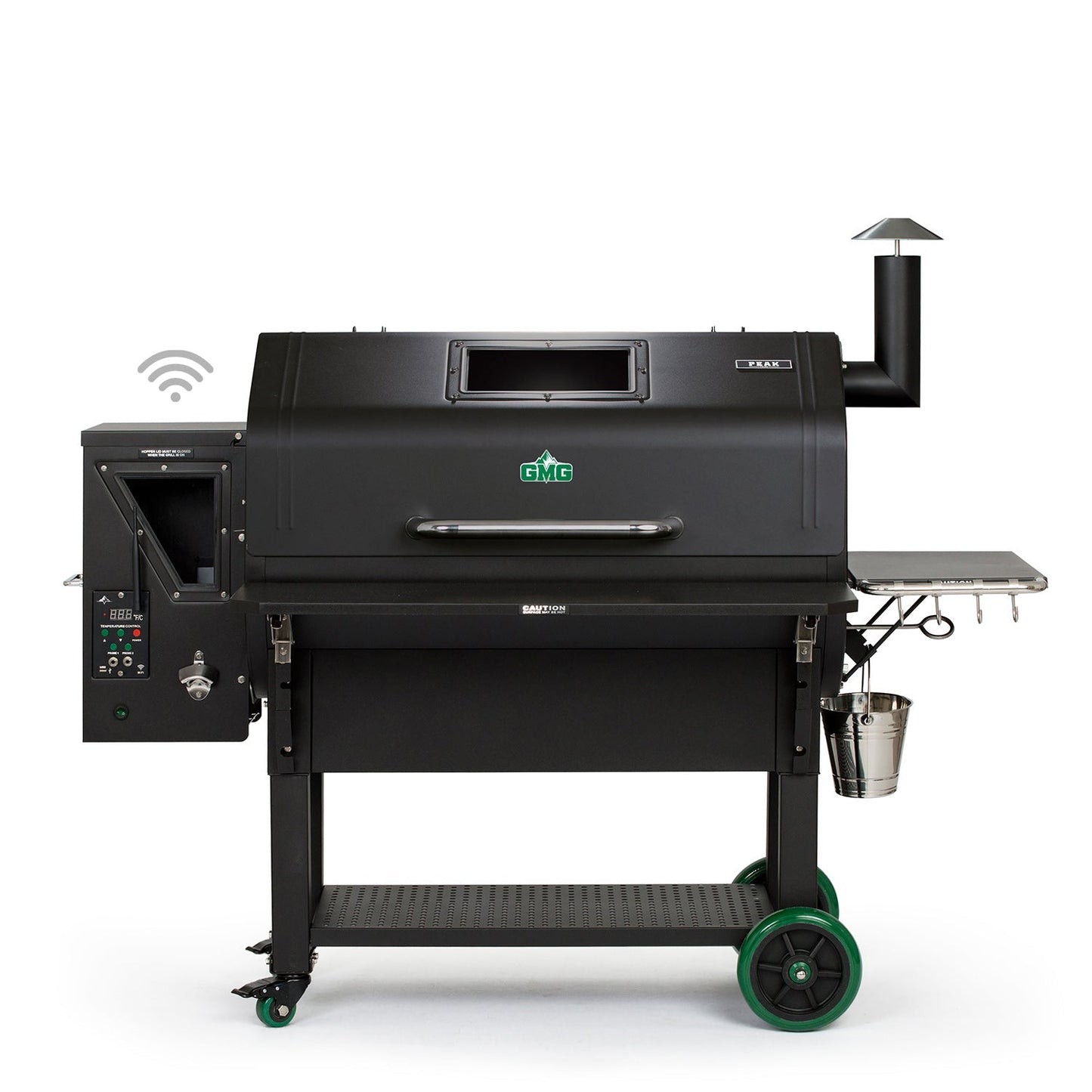 Green Mountain Grills Prime WIFI Peak Pellet Grill in Black - Sunzout Outdoor Spaces LLC