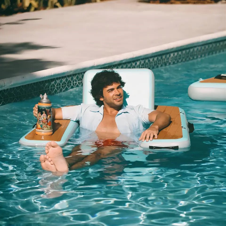 Inflatable Drop Stitch Floating Water Play Chair - Sunzout Outdoor Spaces LLC