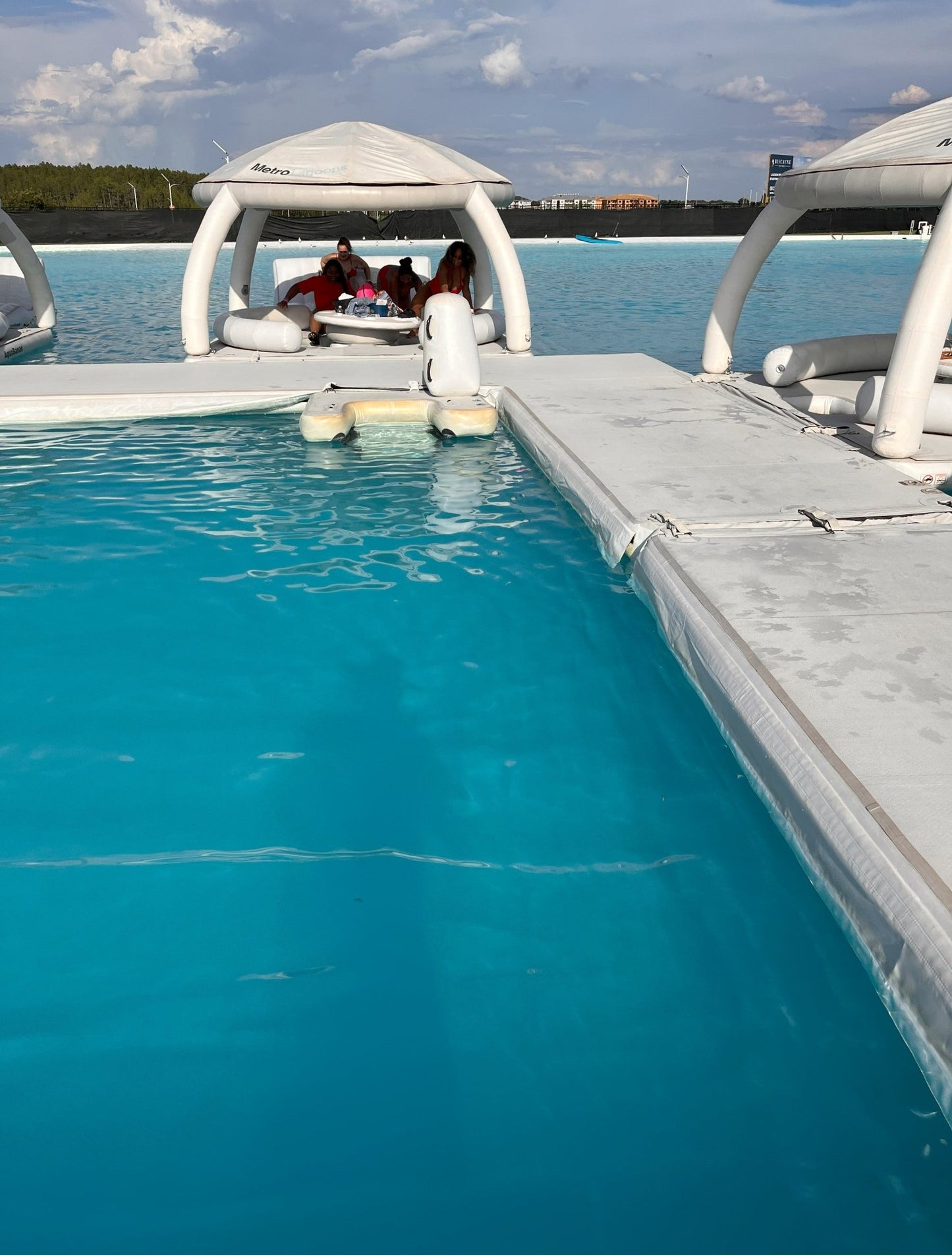 Inflatable Island Cabana, Yacht Cabana - Sunzout Outdoor Spaces LLC