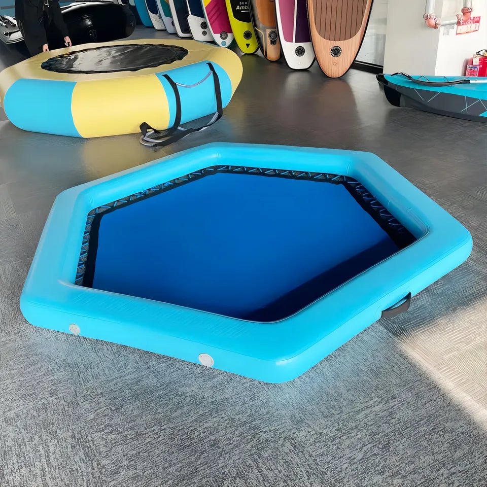 Inflatable Water Hammock-Hexagon - Sunzout Outdoor Spaces LLC