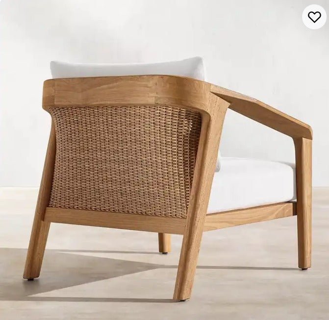 Miramar Teak Collection Outdoor All Weather Sofa Set-Teak in Natural or Weathered Teak - Sunzout Outdoor Spaces LLC