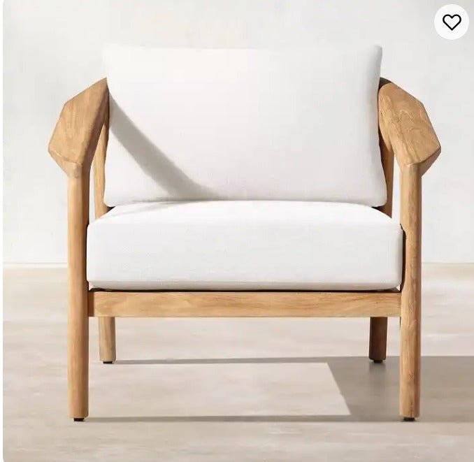 Miramar Teak Collection Outdoor All Weather Sofa Set-Teak in Natural or Weathered Teak - Sunzout Outdoor Spaces LLC