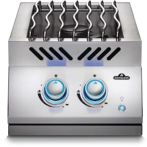 Napoleon 700 Series Stainless Steel Built-In Natural Gas Power Burner With  Stainless Steel Cover - BIB18PBNSS